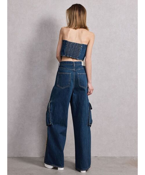 GYDA（ジェイダ）の「SEPARATE デニムオールインワン（つなぎ/オールインワン・レディース・ライトブルー/インディゴブルー/その他1・SMALL/MEDIUM）」の6枚目の写真