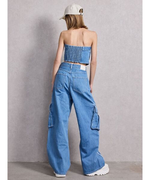 デニムオールインワン Heather（ヘザー）の「デニムオールインワン 974394（つなぎ