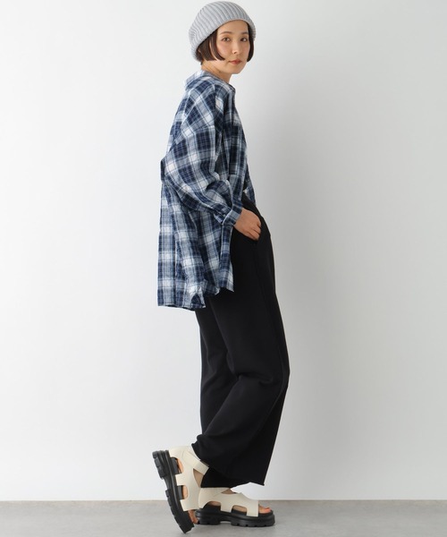 LEPSIM(レプシィム)の「ルーズニットワッチ 328070(ニットキャップ/ビーニー・レディース・ブラック/グレー・ONE SIZE)」の14枚目の写真