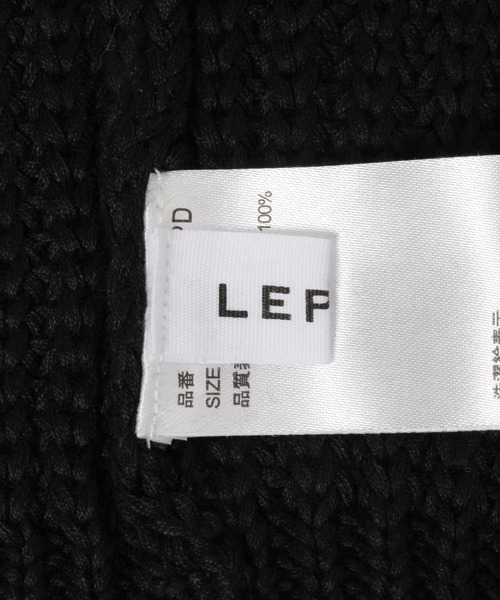 LEPSIM(レプシィム)の「ルーズニットワッチ 328070(ニットキャップ/ビーニー・レディース・ブラック/グレー・ONE SIZE)」の21枚目の写真