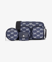 極美品 マイケルコース ウィズ テックアタッチ ミディアム ショルダーバッグ MICHAEL KORS ショルダーバッグ バッグ JET SET ITEM ロゴ ジャ