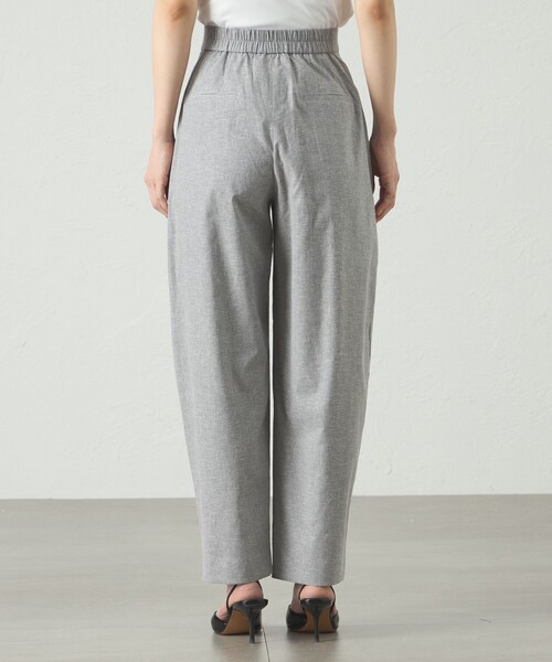 CAST:（キャストコロン）の「【接触冷感/UV対策/セットアップﾟ対応】カジュアルタックパンツ（その他パンツ・レディース・ブラック/オフホワイト/グレー系その他2・S/M/L）」の12枚目の写真