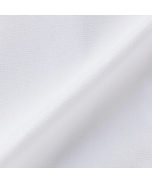 TOKYO SHIRTS(トウキョウシャツ)の「【透け防止】 形態安定ノーアイロン ワイド 7分袖ビジネスワイシャツ(ビジネスシャツ・レディース・ホワイト・S/M/L/LL/XL)」の5枚目の写真