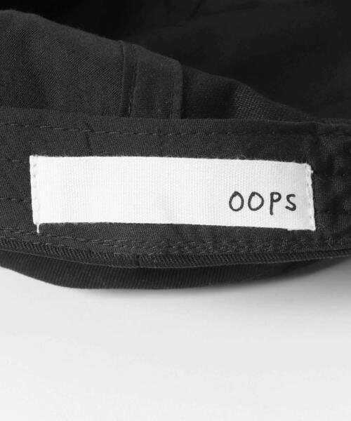 URBAN RESEARCH Sonny Label(アーバンリサーチサニーレーベル)の「OOPS ロゴキャップ(キャップ・メンズ・ブラック/カーキ/ネイビー・ONE)」の11枚目の写真