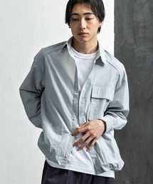 +CLOSET（プラスクローゼット）の「ポケット付き比翼シャツ（シャツ/ブラウス）」