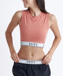 ROXY | 【ROXY/ロキシー】24SS SUNSET WAVES S/L/ショート丈カップ付きワンポイントロゴタンクトップ(タンクトップ)