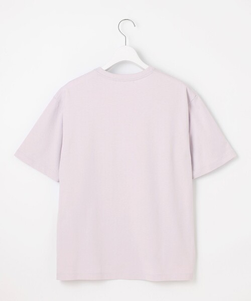 23区 L(ニジュウサンクオオキイサイズ)の「【SLOW/一部店舗限定】MVSコットン ロゴTシャツ(Tシャツ/カットソー・レディース・カーキ系/ライラック系/ホワイト系/グレー系・44/46)」の15枚目の写真
