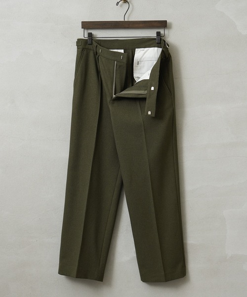 WAIPER.inc(ワイパーインク)の「RAF (Royal Air Force)No2ドレスパンツ(スラックス・メンズ・ダークベージュ/カーキ・マルチサイズ)」の4枚目の写真