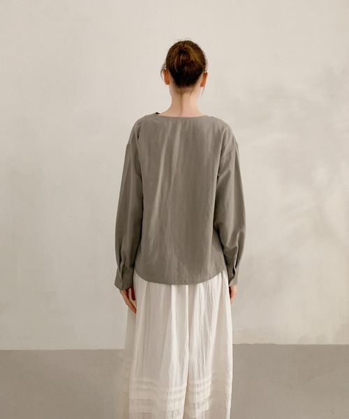 DEUXIEME CLASSE - machatt❤︎アシンメトリーブラウス アシンメトリーネックブラウス（シャツ/ブラウス）｜BLUEEAST