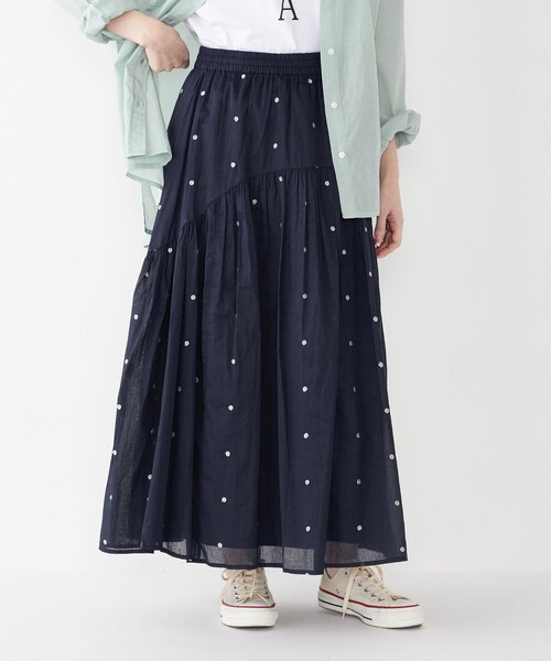 ＜CINOH＞コーデュロイマーメイドスカート　オフホワイト CORDUROY MARMAID SKIRT(38 RED): CINOH: WOMENS｜ STUDIOUS