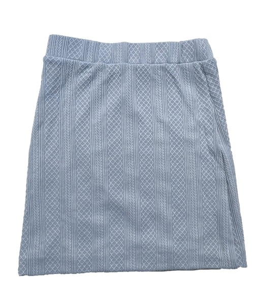 セール】△cable Knit mini skirt / ケーブルニットミニスカート