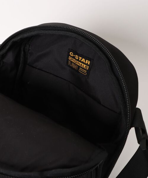 G-STAR（ジースター）の「【UNISEX】GS Shoulderbag mini/ブランドロゴミニショルダーバッグ（ショルダーバッグ・メンズ・ブラック・ONE SIZE）」の6枚目の写真