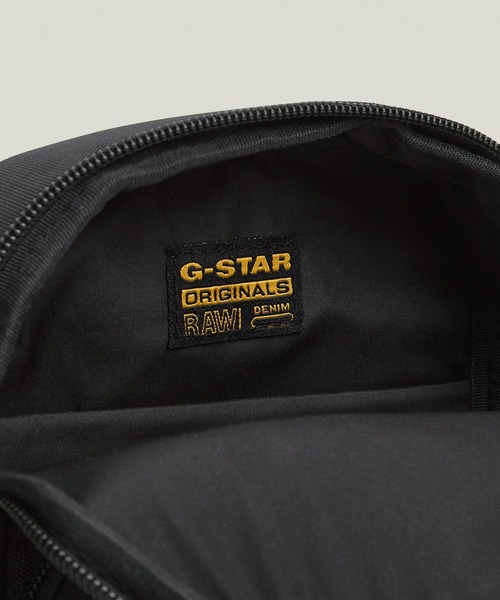 G-STAR（ジースター）の「【UNISEX】GS Shoulderbag mini/ブランドロゴミニショルダーバッグ（ショルダーバッグ・メンズ・ブラック・ONE SIZE）」の4枚目の写真