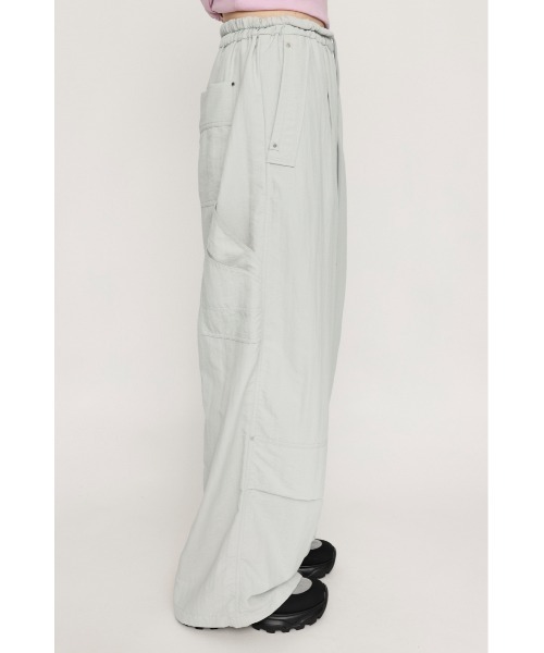SLY（スライ）の「FRONT BUTTON STRAIGHT PT フロントボタン ストレート パンツ（スラックス・レディース・ライトグレー/ブラック・1/2）」の11枚目の写真