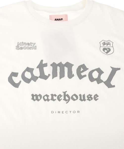 ANAP（アナップ）の「ケミカルウォッシュ クラッププリント ビッグTシャツ（Tシャツ/カットソー・レディース・ホワイト/ブラウン/ブラック系その他・FREE）」の14枚目の写真