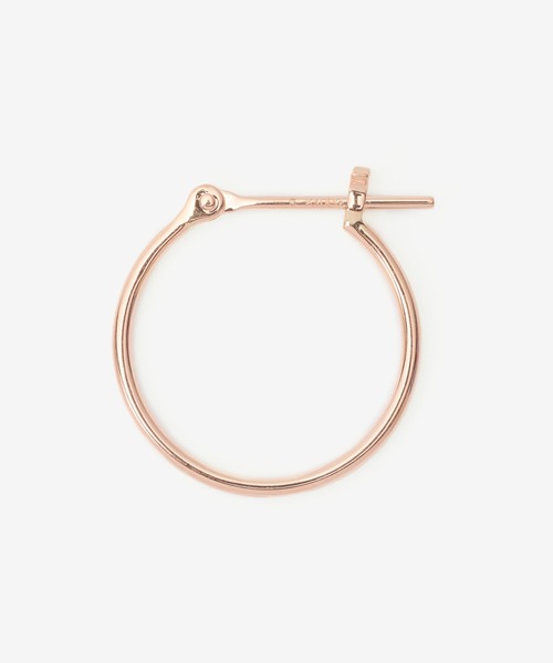 ESTELLE(エステール)の「K10 ピンクゴールド フープ ピアス ESTELLE/エステール(ピアス(両耳用)・レディース・ピンクゴールド・-)」の5枚目の写真