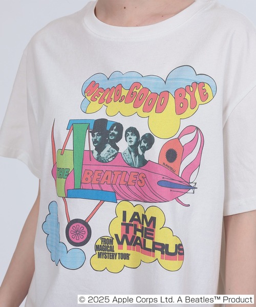 THE BEATLES⭐︎MARY QUANT ハローグッバイTシャツ ビートルズハローグッドバイ Tシャツ（Tシャツ/カットソー