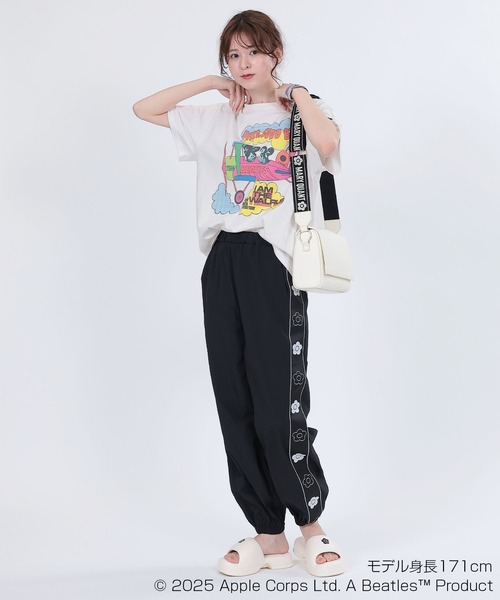 THE BEATLES⭐︎MARY QUANT ハローグッバイTシャツ MARY QUANT」×The Beatlesがコラボ！ 名作アルバムのアート