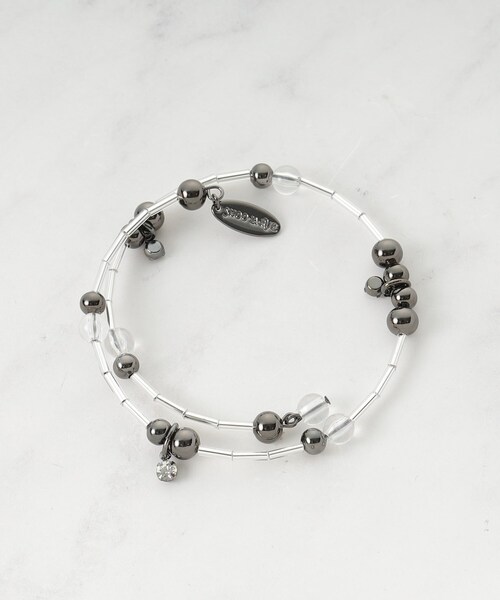 SHOO・LA・RUE（シューラルー）の「ボールチェーンバングル（ブレスレット・レディース・シルバー/ゴールド・00）」の4枚目の写真