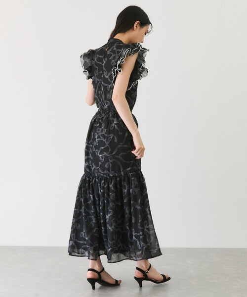 Jayro(ジャイロ)の「袖ラッフルブラウス(シャツ/ブラウス・レディース・ブラック系その他/ベージュ系その他・M)」の10枚目の写真