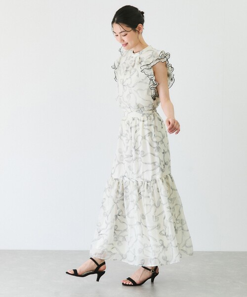 Jayro(ジャイロ)の「袖ラッフルブラウス(シャツ/ブラウス・レディース・ブラック系その他/ベージュ系その他・M)」の20枚目の写真