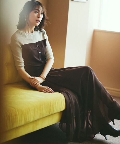 アニバーサリースカート　黒 23区（ニジュウサンク） スカート 「セットアップ対応」TWサキソニー