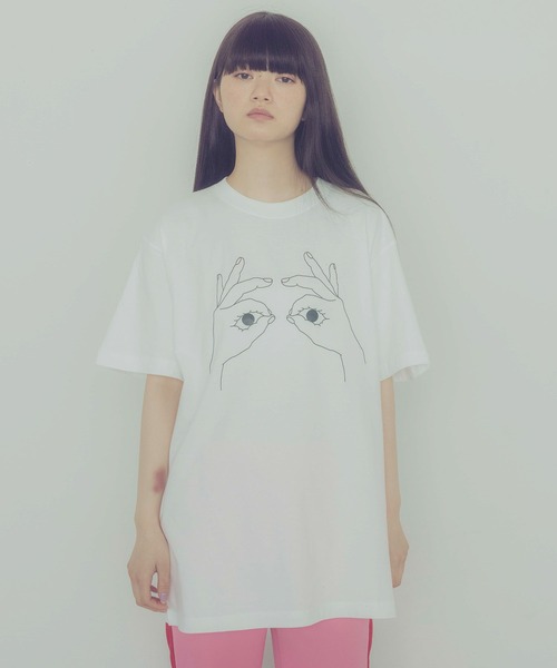 MONDEWORK(モンドワーク)の「watashinote t-shirts(Tシャツ/カットソー・レディース・ホワイト・S/M/L)」の1枚目の写真