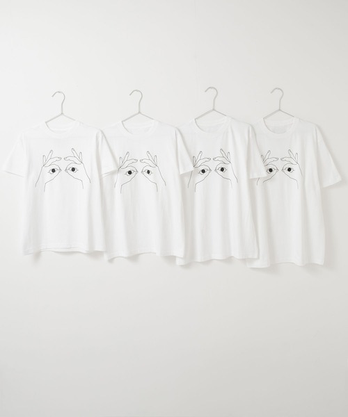 MONDEWORK(モンドワーク)の「watashinote t-shirts(Tシャツ/カットソー・レディース・ホワイト・S/M/L)」の6枚目の写真