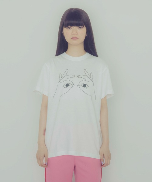 MONDEWORK(モンドワーク)の「watashinote t-shirts(Tシャツ/カットソー・レディース・ホワイト・S/M/L)」の2枚目の写真