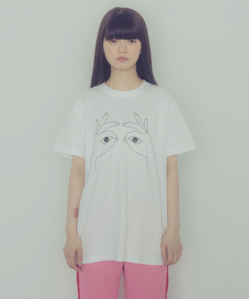 MONDEWORK(モンドワーク)の「watashinote t-shirts(Tシャツ/カットソー・レディース・ホワイト・S/M/L)」の3枚目の写真