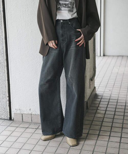 セール】カーブデニム（デニムパンツ）｜SENSE OF PLACE by URBAN