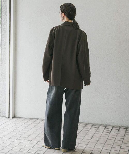 SENSE OF PLACE by URBAN RESEARCH(センスオブプレイスバイアーバンリサーチ)の「カーブデニム(デニムパンツ・レディース・ブラウン/インディゴブルー/グレー・LARGE/MEDIUM/SMALL)」の21枚目の写真