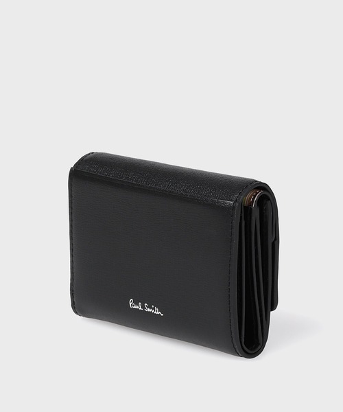 Paul Smith グレー 三つ折り財布 スモールスタイル 3つ折り財布【453001 P090B】（財布）｜Paul
