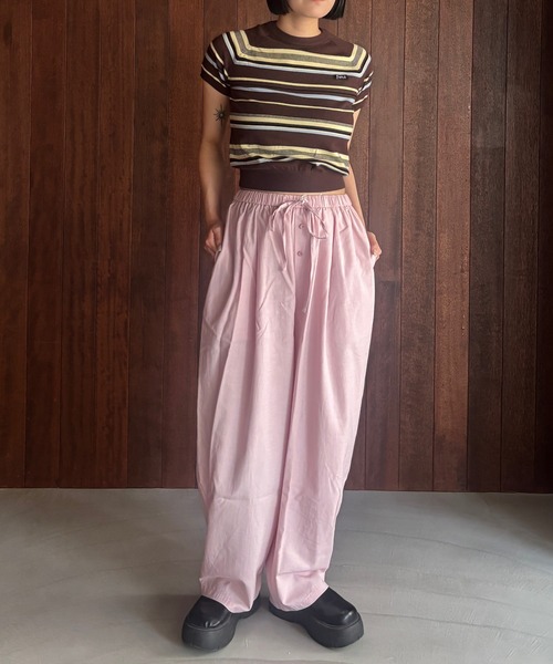 Fano Studios(ファノ ストゥディオズ)の「ドレ―プバルーンパンツ FX25K109【Fano Studios】(その他パンツ・レディース・ライトピンク・M/L/S)」の15枚目の写真