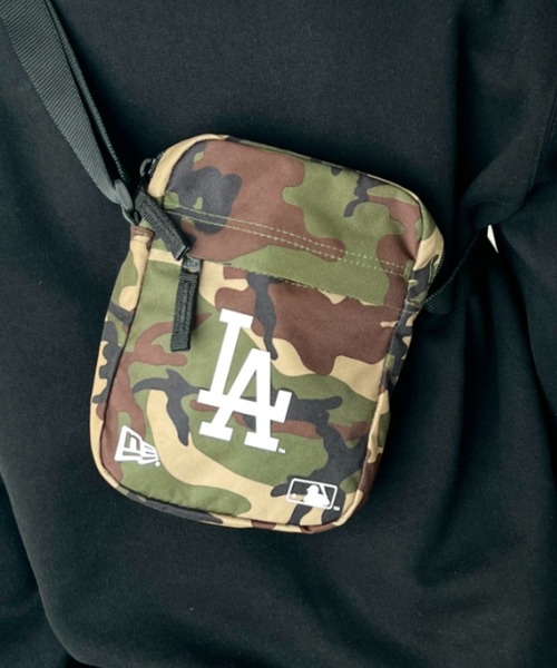 NEW ERA(ニューエラ)の「NEW ERA (ニューエラ)/MLB SIDE BAG/ミニ ショルダーバッグ クロスバッグ ボディバッグ ニューヨーク ヤンキース ロサンゼルス ドジャース(ショルダーバッグ・レディース・ブラウン系カモフラージュ/ブラック・FREE)」の20枚目の写真
