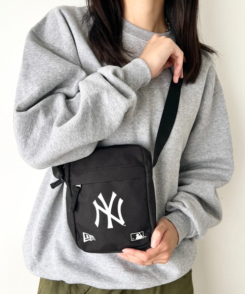 NEW ERA(ニューエラ)の「NEW ERA (ニューエラ)/MLB SIDE BAG/ミニ ショルダーバッグ クロスバッグ ボディバッグ ニューヨーク ヤンキース ロサンゼルス ドジャース(ショルダーバッグ・レディース・ブラウン系カモフラージュ/ブラック・FREE)」の8枚目の写真