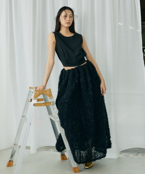 【andresd】セットアップドレスmocomoco set up dress mocomoco set up dress / モコモコセットアップドレス（ドレス