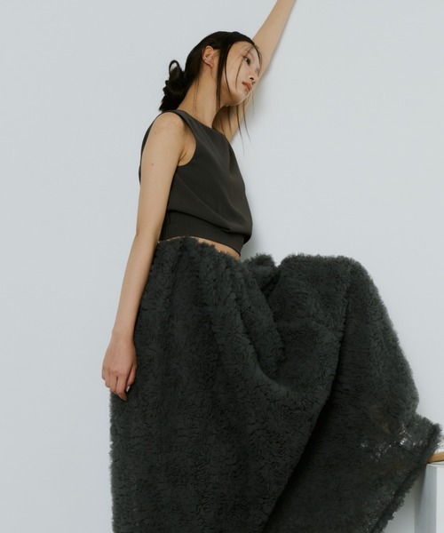 【andresd】セットアップドレスmocomoco set up dress mocomoco set up dress / モコモコセットアップドレス（ドレス