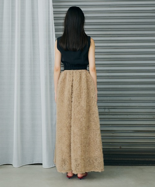 ANDRESD（アンドレスド）の「mocomoco set up dress / モコモコ