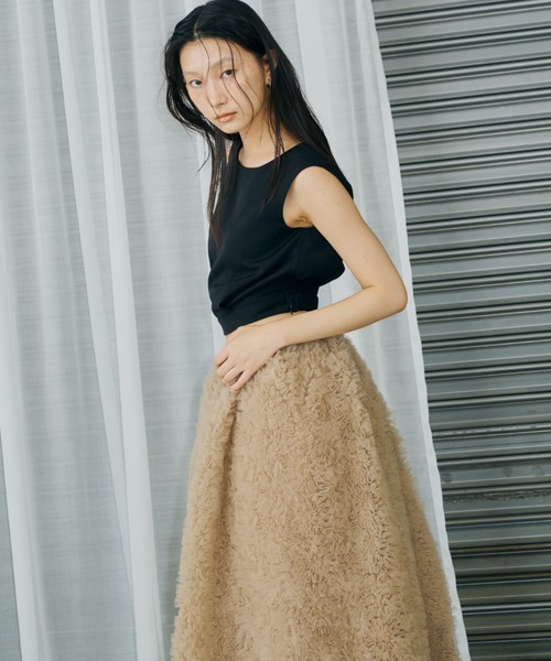 andressed もこもこセットワンピース ANDRESD ドレス モコモコセットアップドレス / mocomoco set up