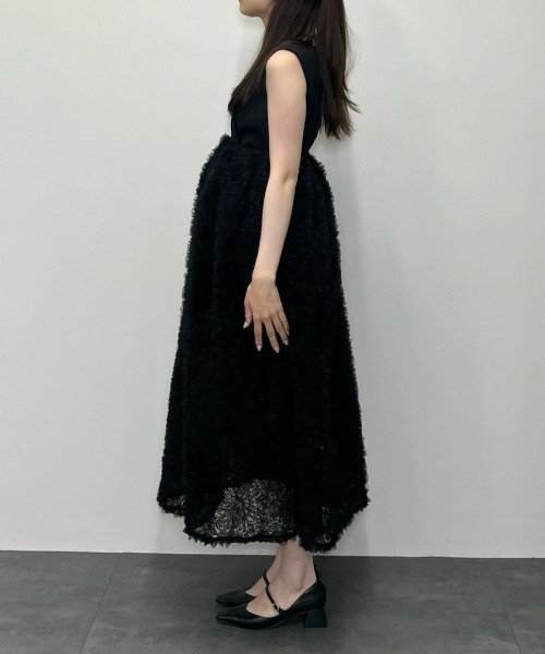 【andresd】セットアップドレスmocomoco set up dress mocomoco set up dress / モコモコセットアップドレス（ドレス