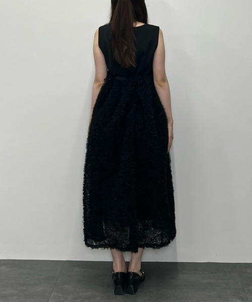 【andresd】セットアップドレスmocomoco set up dress mocomoco set up dress / モコモコセットアップドレス（ドレス