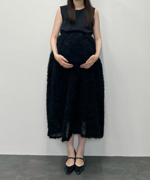 【andresd】セットアップドレスmocomoco set up dress mocomoco set up dress / モコモコセットアップドレス（ドレス