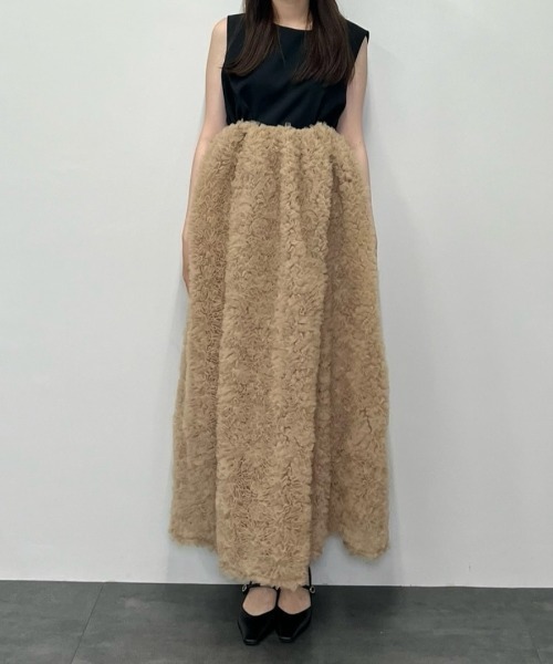 【andresd】セットアップドレスmocomoco set up dress ANDRESD ドレス mocomoco set up dress / モコモコセットアップ