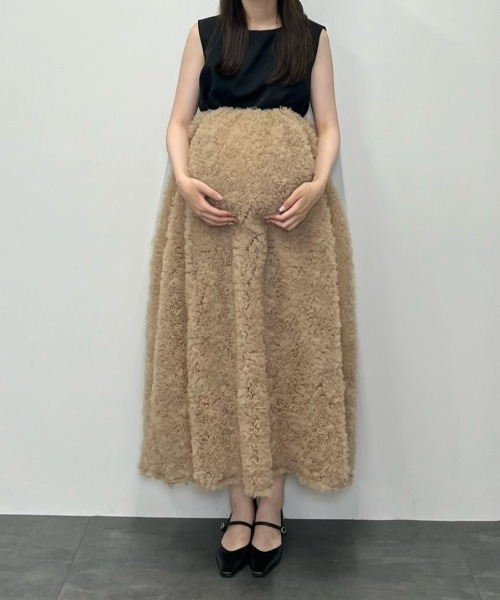 【andresd】セットアップドレスmocomoco set up dress mocomoco set up dress / モコモコセットアップドレス（ドレス