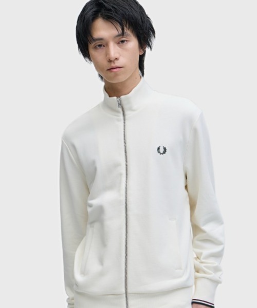 フレッドペリZipThroughSweatshirtジップアップスウェットシャツ Zip Through Sweatshirt／ジップアップスウェットシャツ（スウェット
