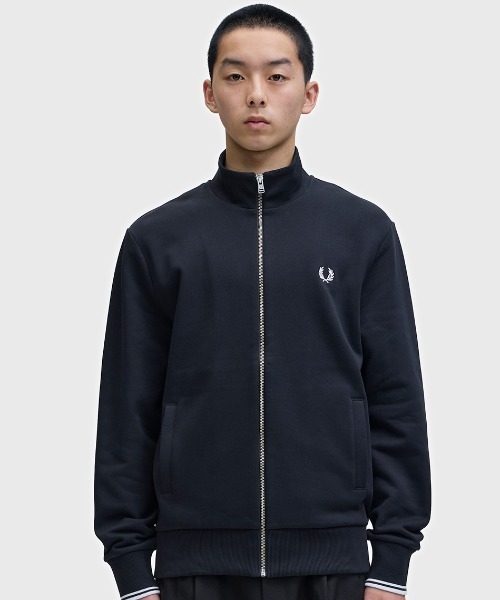 フレッドペリZipThroughSweatshirtジップアップスウェットシャツ Zip Through Sweatshirt／ジップアップスウェットシャツ（スウェット