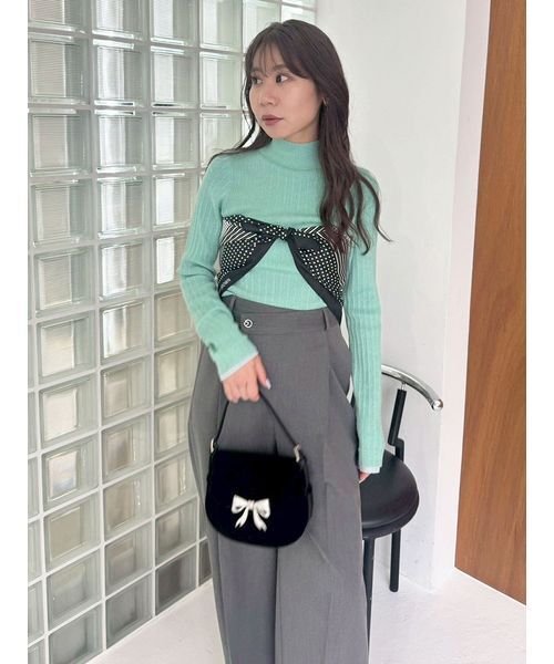 LILY BROWN（リリーブラウン）の「バリエーション スカーフ（バンダナ/スカーフ・レディース・レオパード/ドット/ボルドー・F）」の21枚目の写真