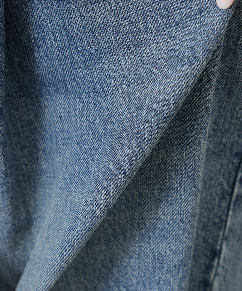 JOURNAL STANDARD LUXE（ジャーナルスタンダード　ラックス）の「13OZデニム タックラウンドパンツ（デニムパンツ・レディース・ネイビー・SMALL/MEDIUM）」の9枚目の写真