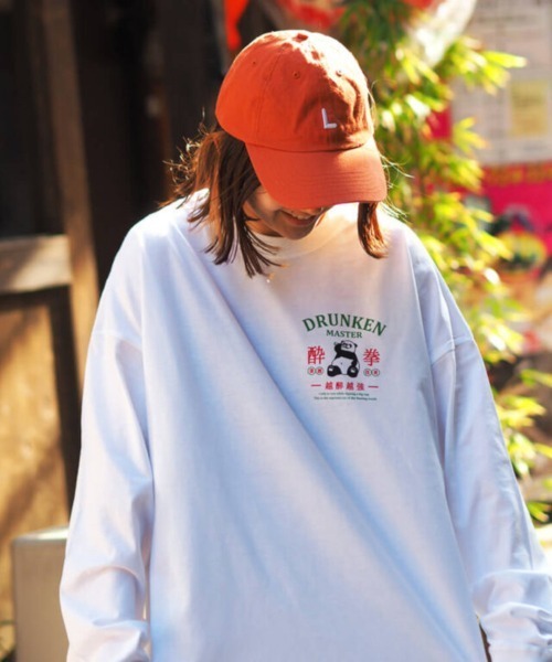 Leyline(レイライン)の「【Leyline】Drunken master l/s tee(Panda)(Tシャツ/カットソー・メンズ・ブラック/ホワイト・MEDIUM/LARGE/X-LARGE)」の8枚目の写真